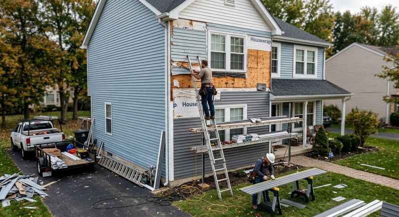Building Siding Installation in West Hartford, CT