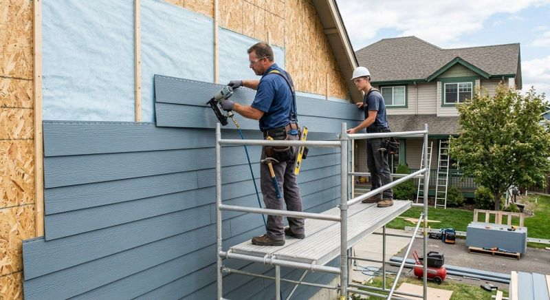 Fiber Siding Installation in Boston, MA
