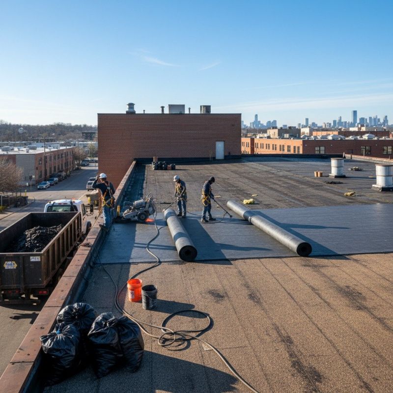 Flat Roof Replacement in Alexandria, VA