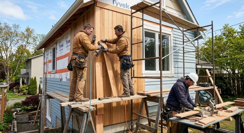 Hardwood Siding Installation in Norwalk, CT