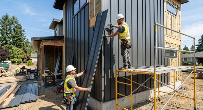 Metal Barn Siding Installation in Stamford, CT