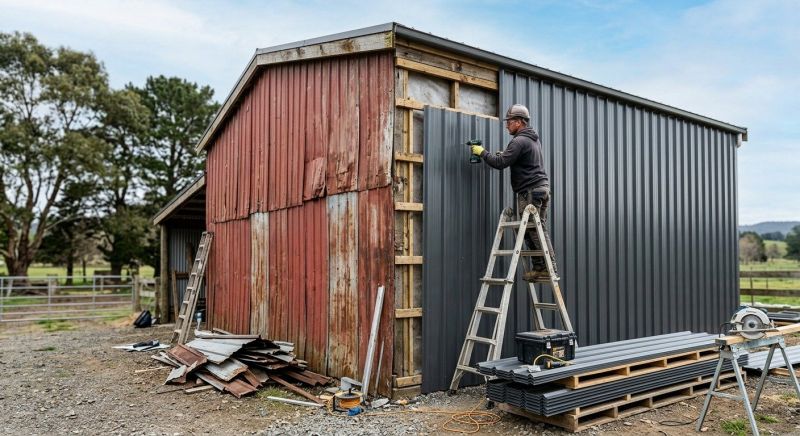 Pole Barn Siding Installation in Norwalk, CT
