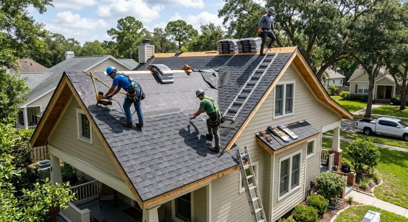 Roof Shingles Installation in Nashua, NH