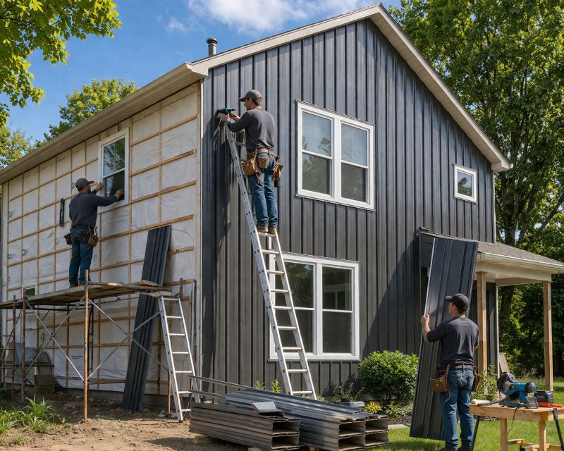 Tin Siding Installation in Norwalk, CT