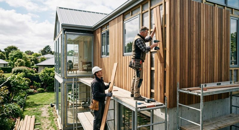 Wood Cladding Installation in Fairfield County, CT