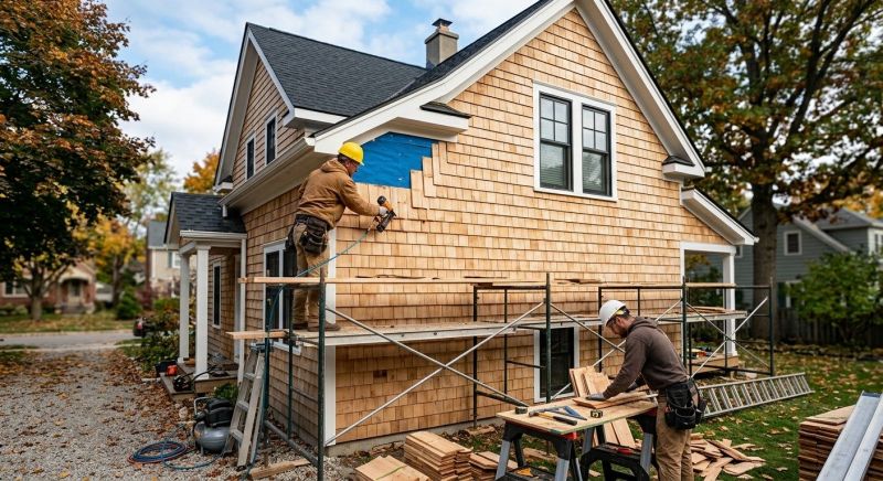 Wood Shake Siding Installation in Fairfield County, CT