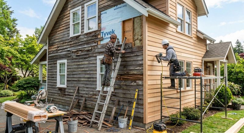 Wood Siding Installation in Norwalk, CT